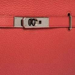 Hermes Rouge Casaque Clemence Leather Palladium Hardware Jypsiere 28 Bag For Women -Deals Hermes Store luxury women hermes used handbags p303397 002