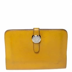 Hermes Soleil Swift Leather Dogon Wallet For Women
