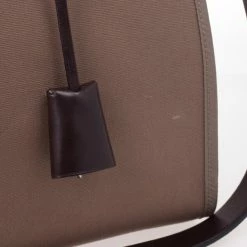 Hermes Brown Toile Herbag For Women -Deals Hermes Store luxury women hermes used handbags p30821 008