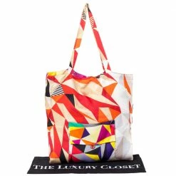 Hermes Multicolor Silk Petit H Shopping Bag For Women -Deals Hermes Store luxury women hermes used handbags p309040 002