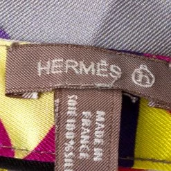 Hermes Multicolor Silk Petit H Shopping Bag For Women -Deals Hermes Store luxury women hermes used handbags p309040 008