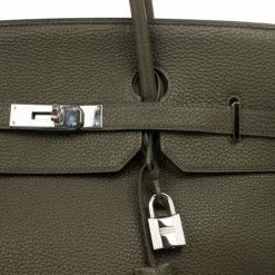 Hermes Olive Togo Birkin 40 For Women -Deals Hermes Store luxury women hermes used handbags p30932 0010