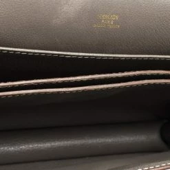 Hermes Etoupe Evercolor Leather Roulis 23 Bag For Women -Deals Hermes Store luxury women hermes used handbags p310596 010