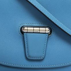 Hermes Blue Agate Swift Leather Mini Convoyeur Bag For Women -Deals Hermes Store luxury women hermes used handbags p310606 001
