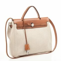 Hermes Herbag Convertible Satchel For Women -Deals Hermes Store luxury women hermes used handbags p31184 003