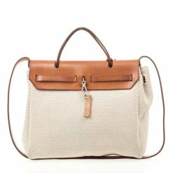 Hermes Herbag Convertible Satchel For Women -Deals Hermes Store luxury women hermes used handbags p31184 005