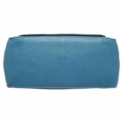 Hermes Blue Jean Togo Leather Palladium Hardware Jypsiere 34 Bag For Women -Deals Hermes Store luxury women hermes used handbags p312870 006