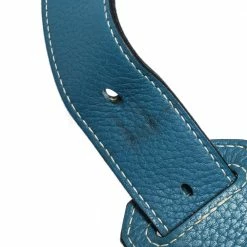 Hermes Blue Jean Togo Leather Palladium Hardware Jypsiere 34 Bag For Women -Deals Hermes Store luxury women hermes used handbags p312870 011