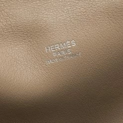 Hermes Trench Swift Leather Palladium Hardware Toolbox 33 Bag For Women -Deals Hermes Store luxury women hermes used handbags p313338 008