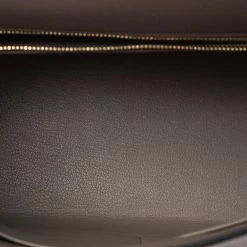 Hermes Gris Asphalte Epsom Leather Gold Hardware Kelly Sellier 28 Bag For Women -Deals Hermes Store luxury women hermes used handbags p313391 009