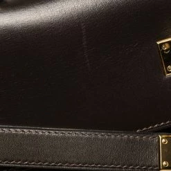 Hermes Cacao Box Calf Leather Gold Hardware Kelly Sellier 35 Bag For Women -Deals Hermes Store luxury women hermes used handbags p314664 009