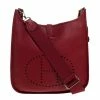 Hermes Rouge Casaque Clemence Leather Evelyne III GM Bag For Women 2 Hermes Rouge Casaque Clemence Leather Evelyne III GM Bag For Women -Deals Hermes Store luxury women hermes used handbags p315842 011