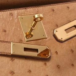 Hermes Chestnut Ostrich Leather Gold Hardware Kelly Sellier 28 Bag For Women 27 Hermes Chestnut Ostrich Leather Gold Hardware Kelly Sellier 28 Bag For Women -Deals Hermes Store luxury women hermes used handbags p316541 002