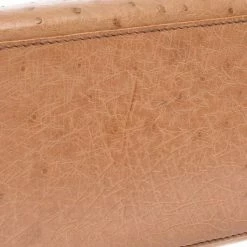 Hermes Chestnut Ostrich Leather Gold Hardware Kelly Sellier 28 Bag For Women 32 Hermes Chestnut Ostrich Leather Gold Hardware Kelly Sellier 28 Bag For Women -Deals Hermes Store luxury women hermes used handbags p316541 015