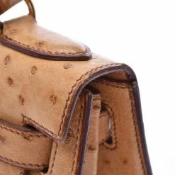 Hermes Chestnut Ostrich Leather Gold Hardware Kelly Sellier 28 Bag For Women 34 Hermes Chestnut Ostrich Leather Gold Hardware Kelly Sellier 28 Bag For Women -Deals Hermes Store luxury women hermes used handbags p316541 017