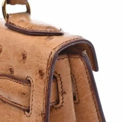 Hermes Chestnut Ostrich Leather Gold Hardware Kelly Sellier 28 Bag For Women 36 Hermes Chestnut Ostrich Leather Gold Hardware Kelly Sellier 28 Bag For Women -Deals Hermes Store luxury women hermes used handbags p316541 018
