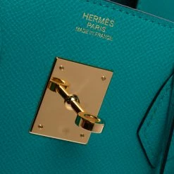 Hermes Vert Veronese Epsom Leather Gold Hardware Birkin 30 Bag For Women 26 Hermes Vert Veronese Epsom Leather Gold Hardware Birkin 30 Bag For Women -Deals Hermes Store luxury women hermes used handbags p320628 005