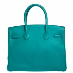 Hermes Vert Veronese Epsom Leather Gold Hardware Birkin 30 Bag For Women 19 Hermes Vert Veronese Epsom Leather Gold Hardware Birkin 30 Bag For Women -Deals Hermes Store luxury women hermes used handbags p320628 009