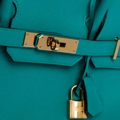 Hermes Vert Veronese Epsom Leather Gold Hardware Birkin 30 Bag For Women 20 Hermes Vert Veronese Epsom Leather Gold Hardware Birkin 30 Bag For Women -Deals Hermes Store luxury women hermes used handbags p320628 013