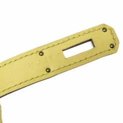 Hermes Yellow Swift Leather Berline 21 Shoulder Bag For Women -Deals Hermes Store luxury women hermes used handbags p322511 008