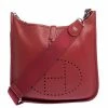 Hermes Rouge Vif Togo Leather Evelyne III PM Bag For Women 1 Hermes Rouge Vif Togo Leather Evelyne III PM Bag For Women -Deals Hermes Store luxury women hermes used handbags p323287 007