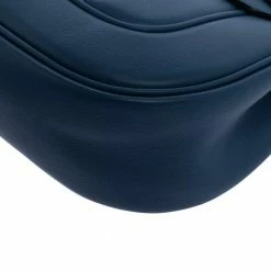 Hermes Blue Thalassa Swift Leather Palladium Hardware Mini Berline Bag For Women -Deals Hermes Store luxury women hermes used handbags p325758 007