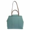 Hermes Light Green Canvas Cabag Elan PM Bag For Women -Deals Hermes Store luxury women hermes used handbags p325770 009