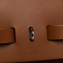 Hermes Red Canvas And Leather Herbag Zip 31 Bag For Women -Deals Hermes Store luxury women hermes used handbags p325781 013