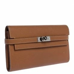 Hermes Cigare Epsom Leather Kelly Wallet For Women 17 Hermes Cigare Epsom Leather Kelly Wallet For Women -Deals Hermes Store luxury women hermes used handbags p325791 005