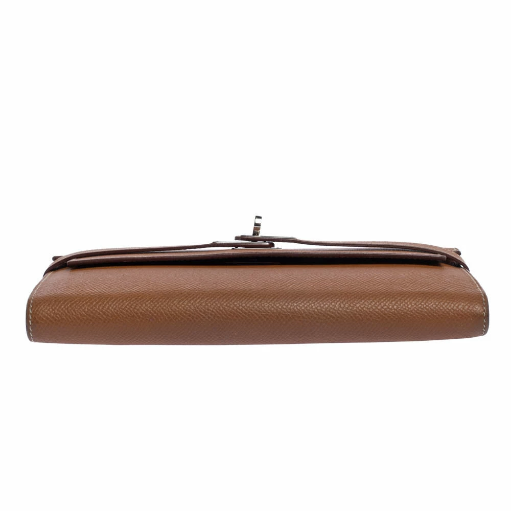 Hermes Cigare Epsom Leather Kelly Wallet For Women 9 Hermes Cigare Epsom Leather Kelly Wallet For Women - Image 7