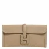 Hermes Poussiere Swift Leather Elan 29 Jige Clutch For Women -Deals Hermes Store luxury women hermes used handbags p327830 003
