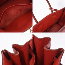 Hermes Vermilion Red Togo Leather Gold Hardware Birkin 30 Bag For Women -Deals Hermes Store luxury women hermes used handbags p331817 019