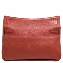 Hermes Cuivre Clemence Leather Palladium Hardware Jypsiere 34 Bag For Women -Deals Hermes Store luxury women hermes used handbags p333738 019