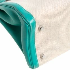 Hermes Lagon Toile And Swift Leather Palladium Hardware Kelly Retourne 35 Bag For Women 32 Hermes Lagon Toile And Swift Leather Palladium Hardware Kelly Retourne 35 Bag For Women -Deals Hermes Store luxury women hermes used handbags p333818 018