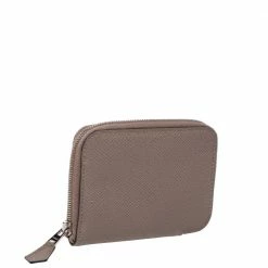 Hermes Taupe Epsom Leather Zip Around Compact Wallet For Women 14 Hermes Taupe Epsom Leather Zip Around Compact Wallet For Women -Deals Hermes Store luxury women hermes used handbags p334013 003