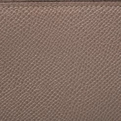 Hermes Taupe Epsom Leather Zip Around Compact Wallet For Women 16 Hermes Taupe Epsom Leather Zip Around Compact Wallet For Women -Deals Hermes Store luxury women hermes used handbags p334013 011