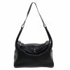 Hermes Black Taurillon Clemence Leather Palladium Hardware Lindy 34 Bag For Women 2 Hermes Black Taurillon Clemence Leather Palladium Hardware Lindy 34 Bag For Women -Deals Hermes Store luxury women hermes used handbags p334206 003