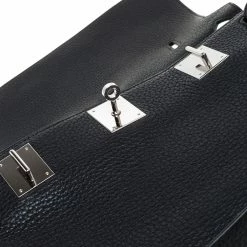 Hermes Black Clemence Leather Palladium Hardware Jypsiere 28 Bag For Women -Deals Hermes Store luxury women hermes used handbags p334263 003