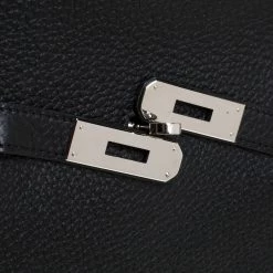 Hermes Black Clemence Leather Palladium Hardware Jypsiere 28 Bag For Women -Deals Hermes Store luxury women hermes used handbags p334263 009