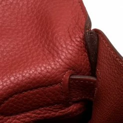 Hermes Sanguine Taurillon Clemence Leather Palladium Hardware Shoulder Kelly 42 Bag For Women -Deals Hermes Store luxury women hermes used handbags p334278 012