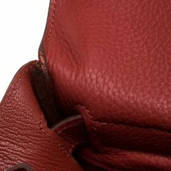 Hermes Sanguine Taurillon Clemence Leather Palladium Hardware Shoulder Kelly 42 Bag For Women -Deals Hermes Store luxury women hermes used handbags p334278 013