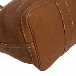 Hermes Gold Negonda Leather Garden Party MM Bag For Women -Deals Hermes Store luxury women hermes used handbags p335211 014