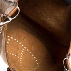 Hermes Gold Taurillon Clemence Leather Evelyne III GM Bag For Women 29 Hermes Gold Taurillon Clemence Leather Evelyne III GM Bag For Women -Deals Hermes Store luxury women hermes used handbags p335389 018