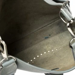 Hermes Hermès Ciel Clemence Leather Evelyne III PM Bag For Women -Deals Hermes Store luxury women hermes used handbags p336227 006