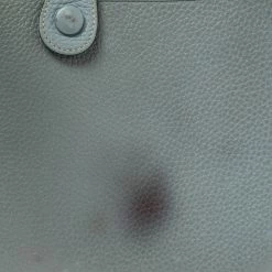 Hermes Hermès Ciel Clemence Leather Evelyne III PM Bag For Women -Deals Hermes Store luxury women hermes used handbags p336227 016