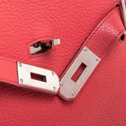 Hermes Rose Jaipur Clemence Leather Palladium Hardware Jypsiere 37 Bag For Women -Deals Hermes Store luxury women hermes used handbags p336694 011