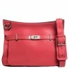 Hermes Rose Jaipur Clemence Leather Palladium Hardware Jypsiere 37 Bag For Women -Deals Hermes Store luxury women hermes used handbags p336694 022