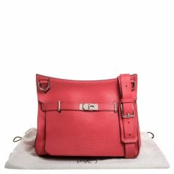 Hermes Rose Jaipur Clemence Leather Palladium Hardware Jypsiere 37 Bag For Women -Deals Hermes Store luxury women hermes used handbags p336694 023
