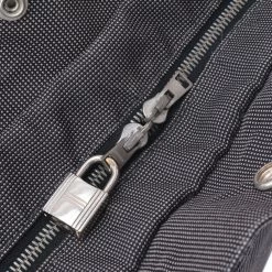 Hermes Grey Canvas Herline GM Bag For Women -Deals Hermes Store luxury women hermes used handbags p337389 006