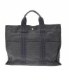 Hermes Grey Canvas Herline GM Bag For Women -Deals Hermes Store luxury women hermes used handbags p337389 014